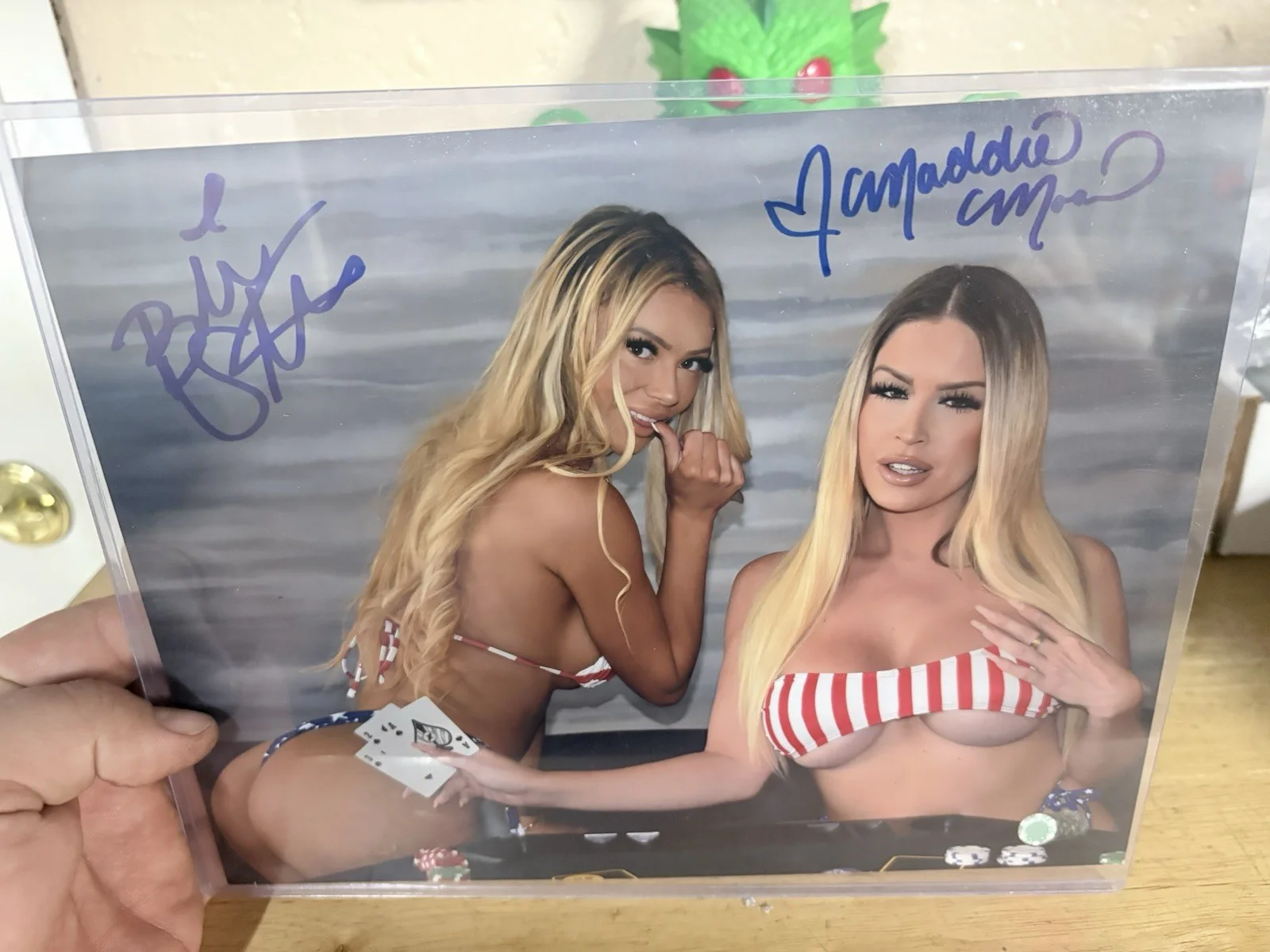 Bri Stern and Maddie Moore dual signed 8x10s, image 2