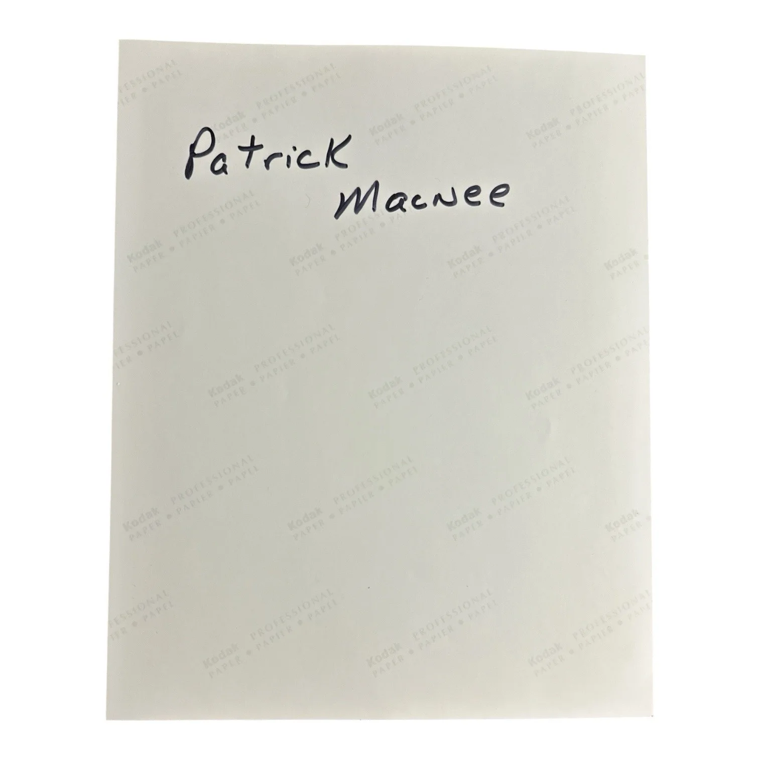 Patrick Macnee — Patrick Macnee Signed Autographed 8x10 Photo! The Avengers John Steed Actor!, image 3