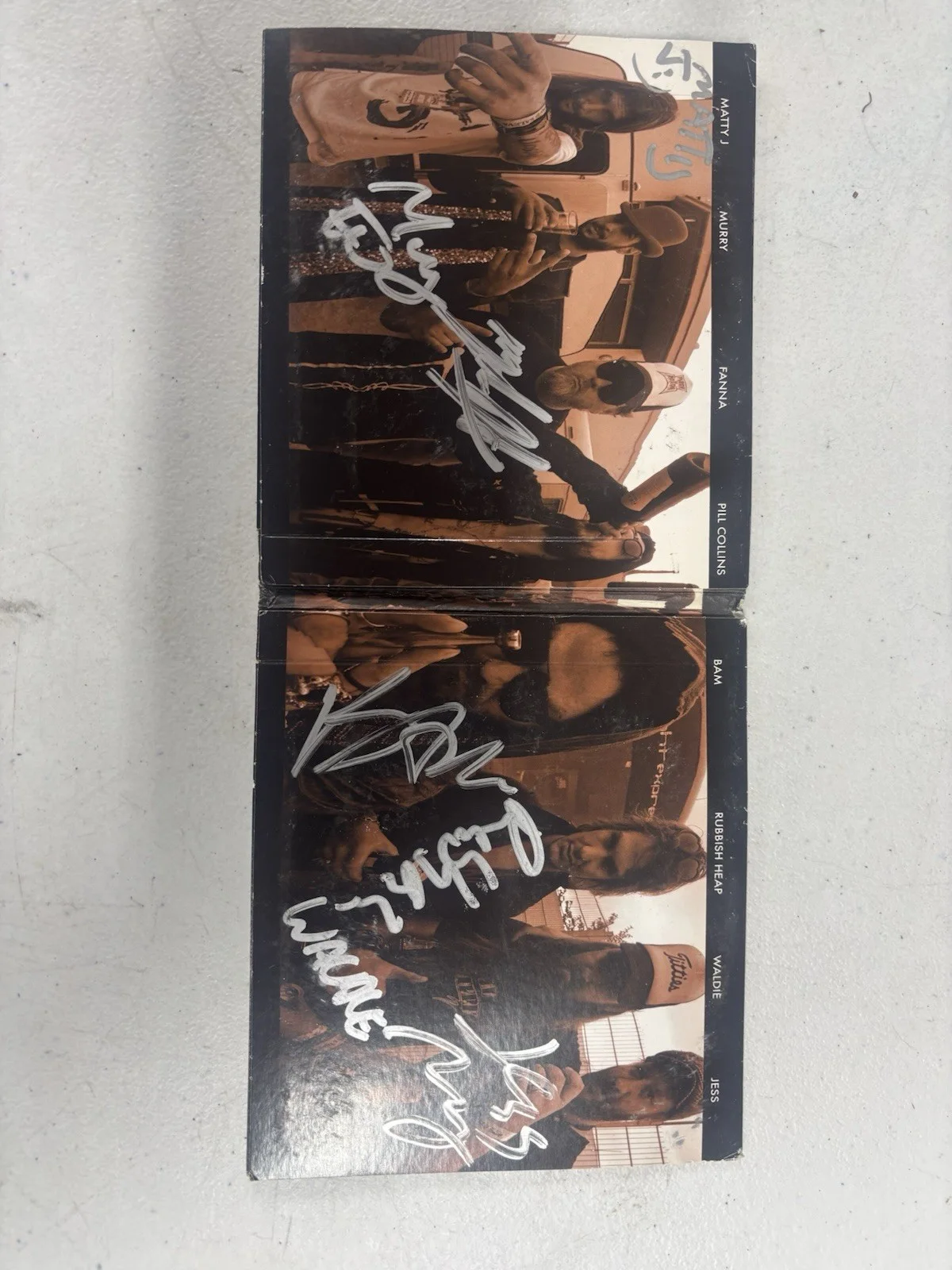 F**kface Unstoppable Signed CD & Booklet Autographed by Band, image 2