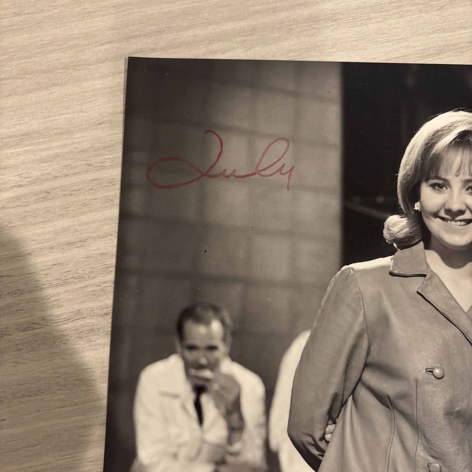 LULU Scottish singer, songwriter, actress 8x10 Signed, изображение 2