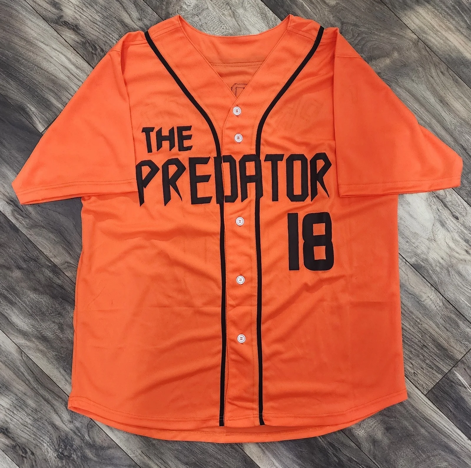 Brian A. Prince — BRIAN A PRINCE Signed Auto The Predator (2018) Custom #18 Jersey BECKETT, image 4