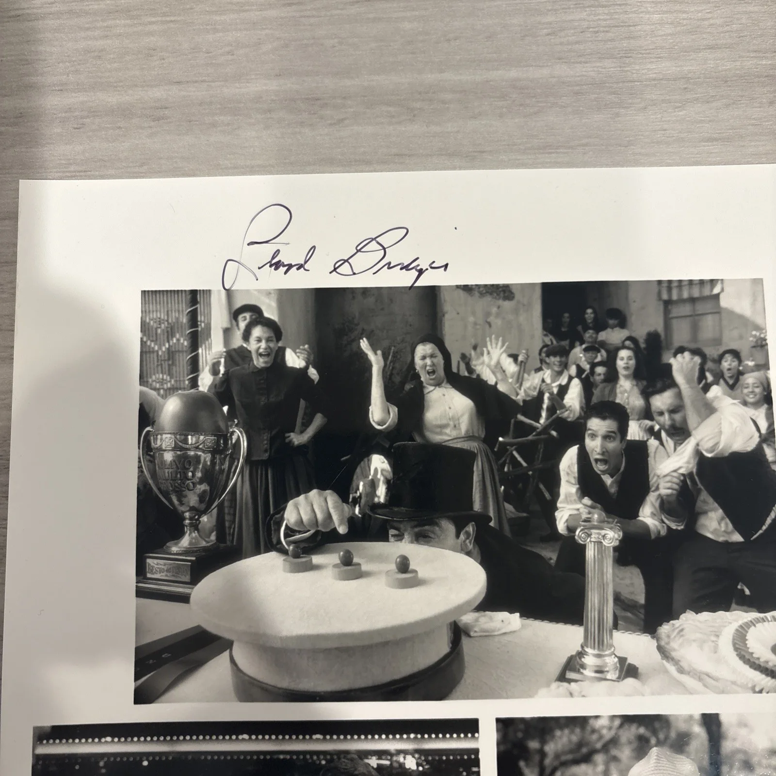 Lloyd Bridges d.1998 Signed 8x10 Movie Mafia Promo Photo Iconic actor, изображение 2