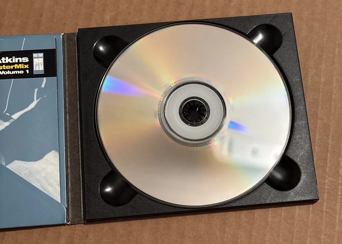 1998 Juan Atkins Signed CD Wax Trax Master Mix Vol 1 Model 500 Autographed, изображение 3