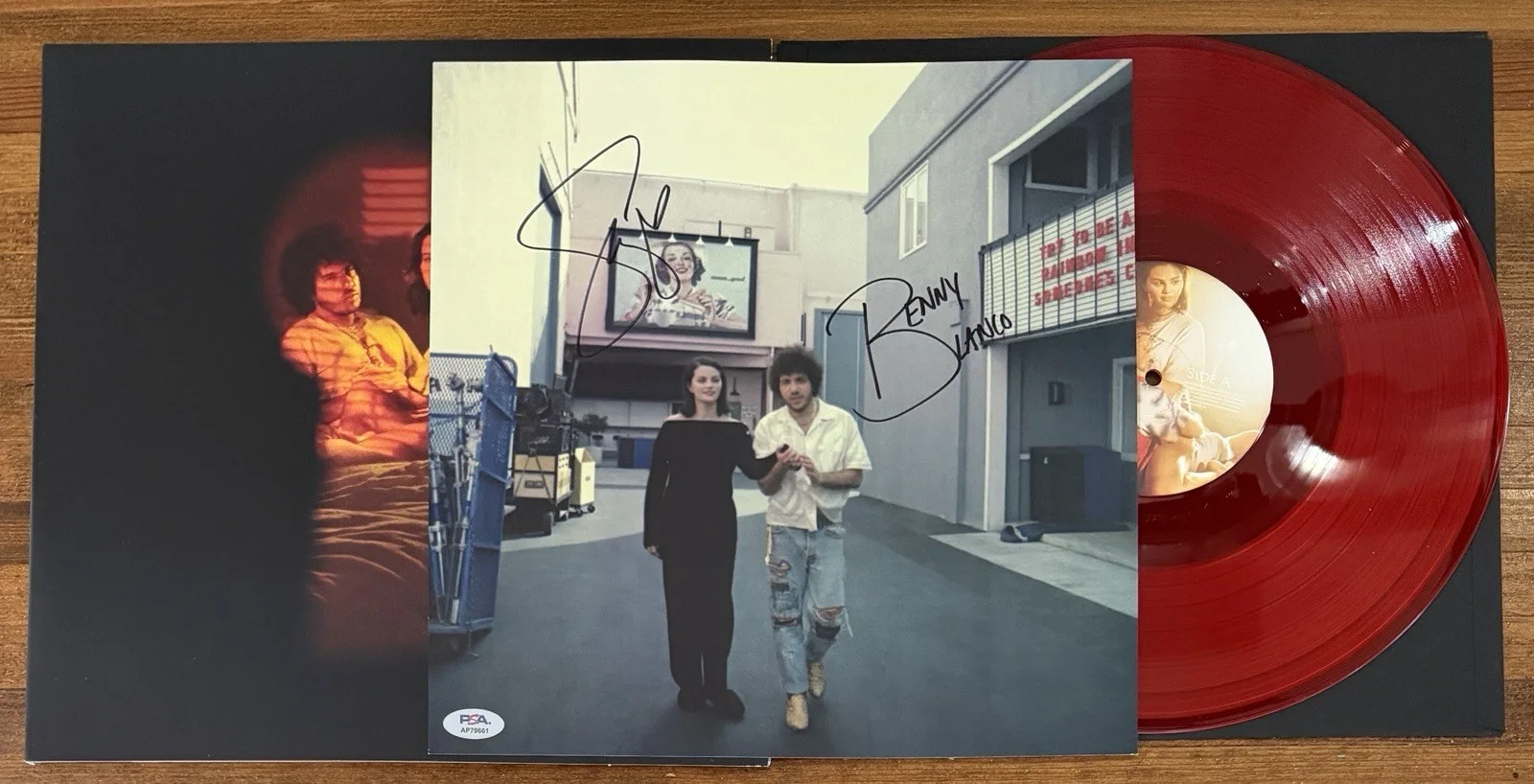 SIGNED Selena Gomez I Said I Love You First Photo & Vinyl PSA DNA COA Autograph, изображение 3