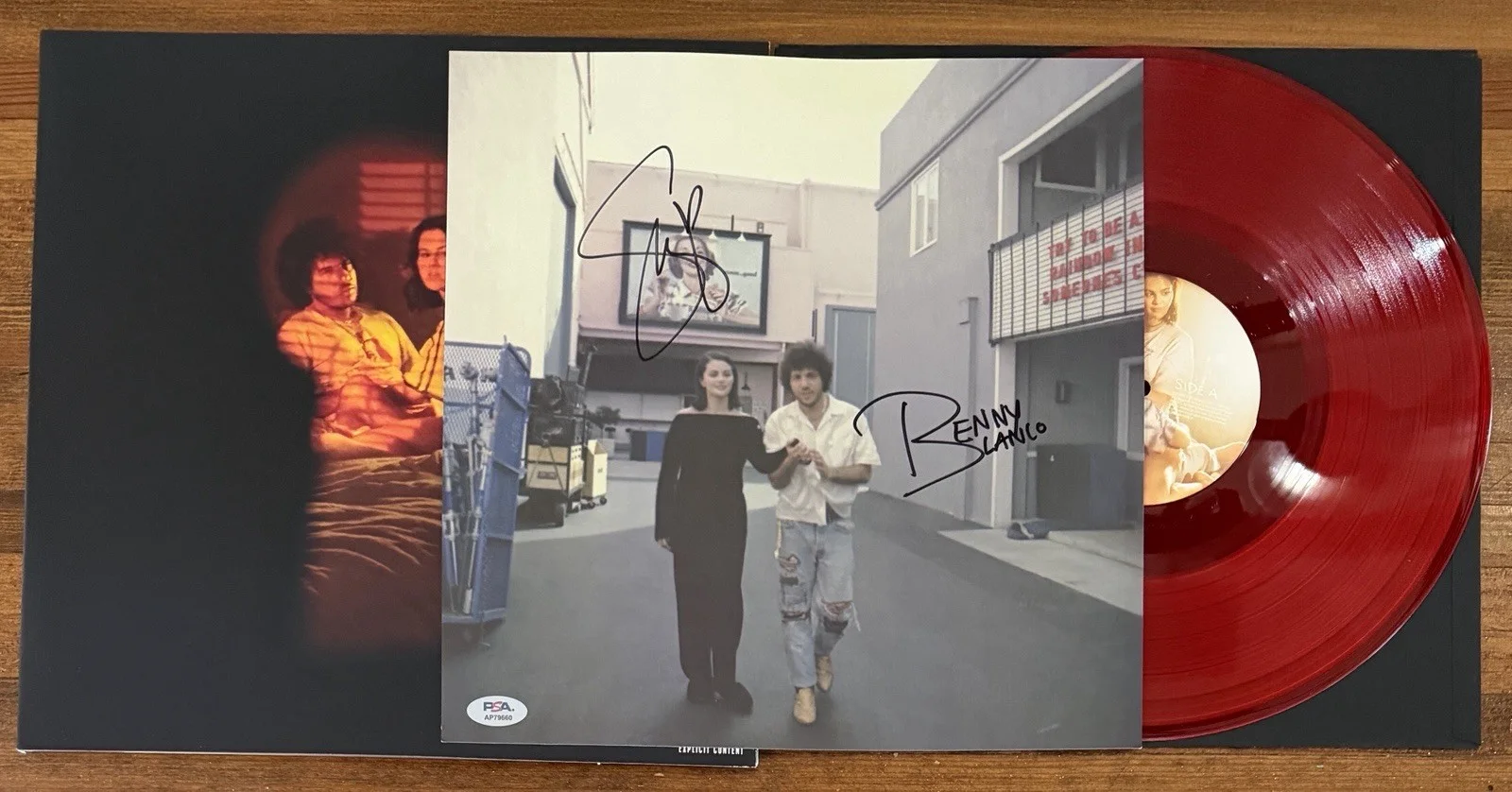SIGNED Selena Gomez I Said I Love You Photo Card & Vinyl PSA DNA COA Autograph, изображение 2