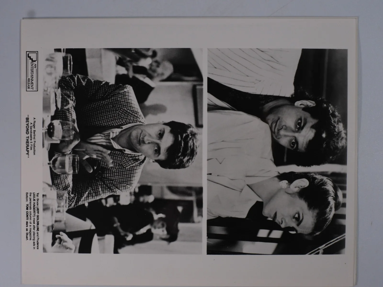 Vintage Beyond Therapy Black & White Lobby Cards x5, image 2