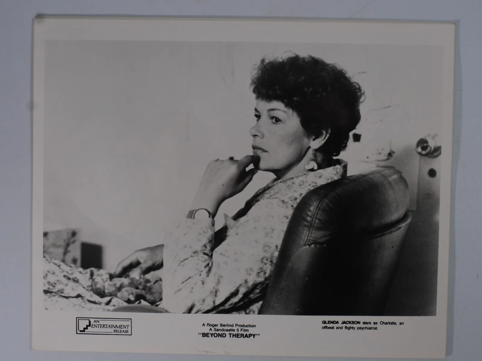 Vintage Beyond Therapy Black & White Lobby Cards x5, image 5