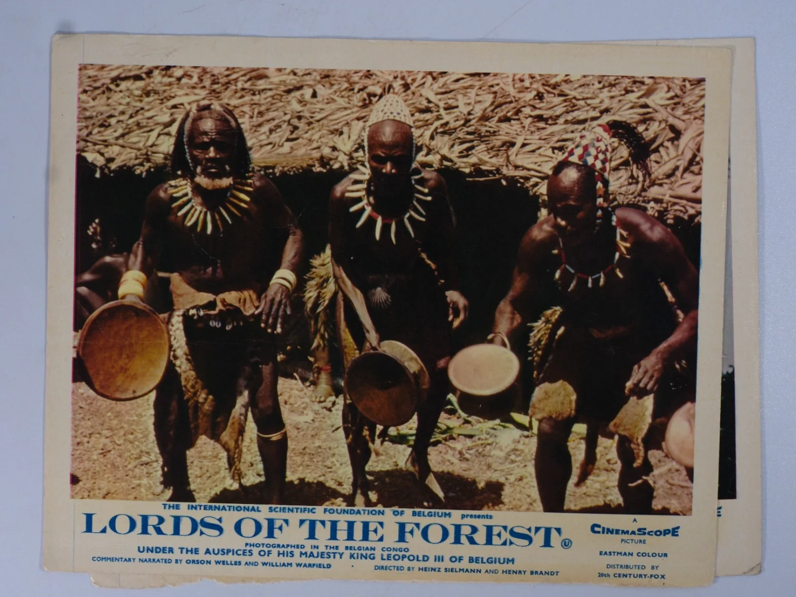 Vintage Lords of The Forest Original Lobby Cards x7, image 4