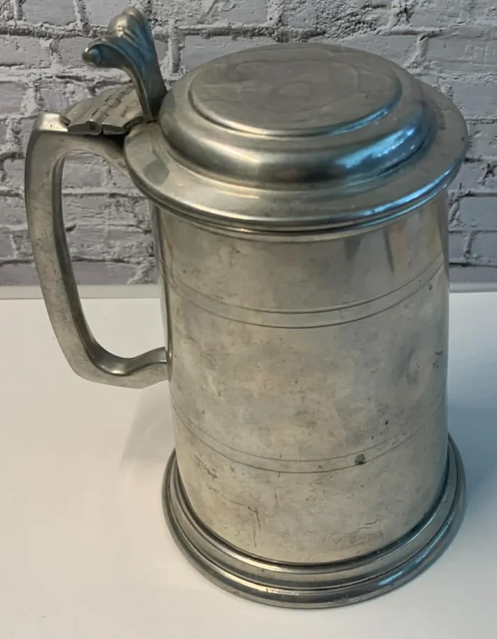 Donald Sutherland Signed Pewter Tankard 1984 Ordeal By Innocence Film Crew Gift, изображение 5