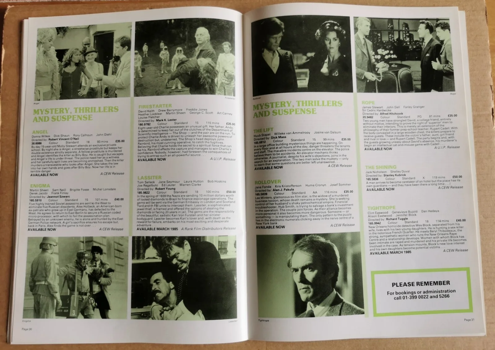 Harris Films Ltd 16mm Film Catalogue (early 80s), 40pgs, rare, R C Kingston EX, изображение 3