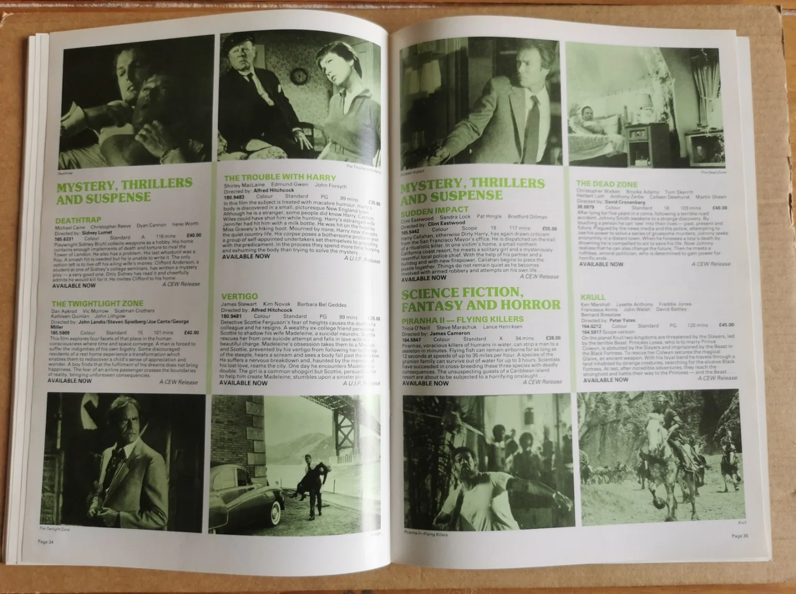 Harris Films Ltd 16mm Film Catalogue (early 80s), 40pgs, rare, R C Kingston EX, изображение 5