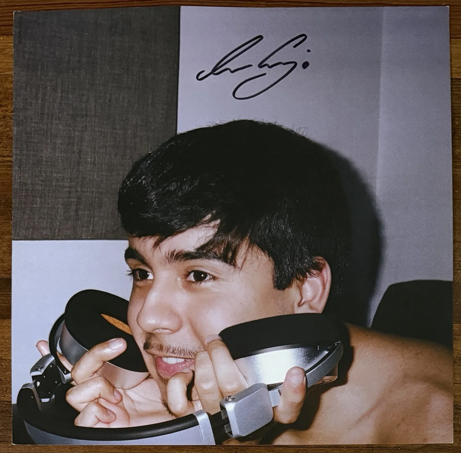Ivan Cornejo Mirada Orange Vinyl LP & Signed Photo Card PSA DNA COA Autograph, изображение 4
