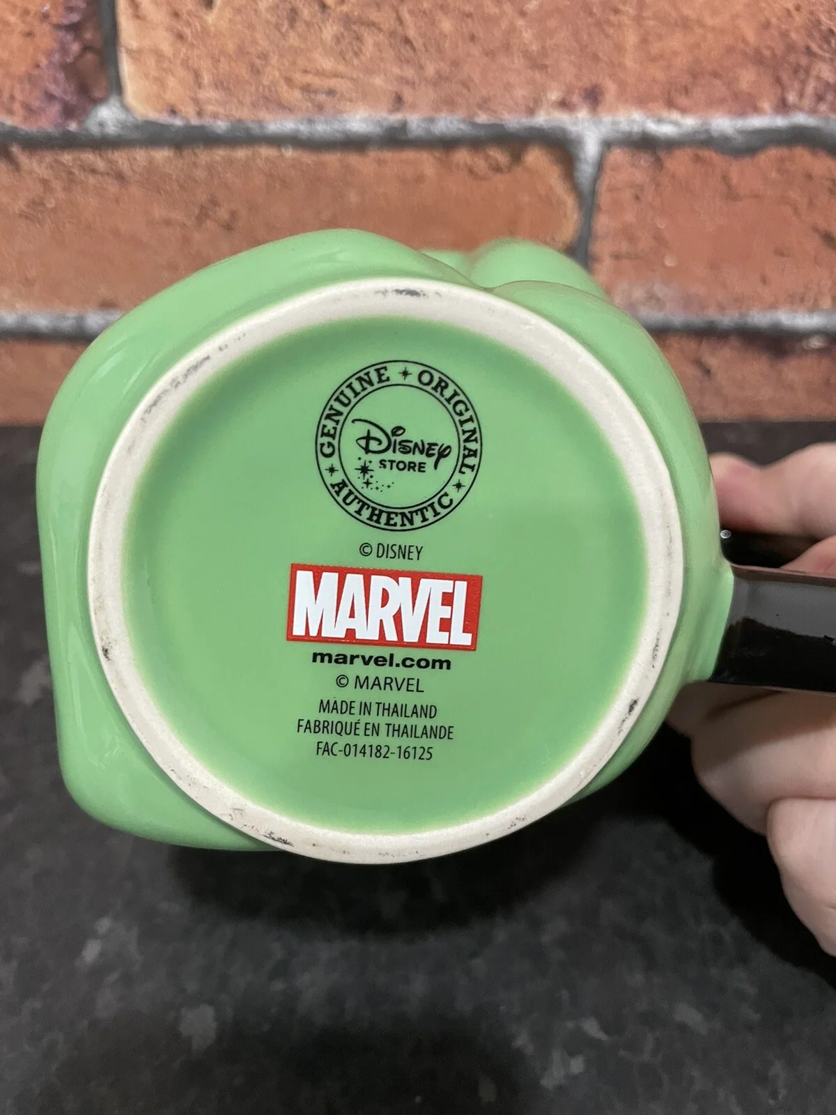 Marvel Disney Incredible Hulk Fist Ceramic 3D Mug Cup, image 5