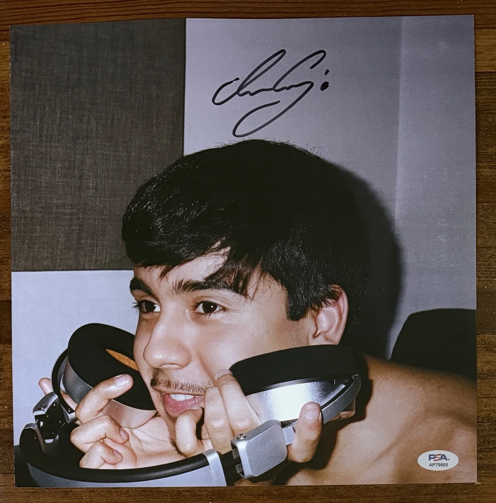 Ivan Cornejo Mirada Orange Vinyl LP & Signed Art Card Photo PSA DNA COA Auto, image 2