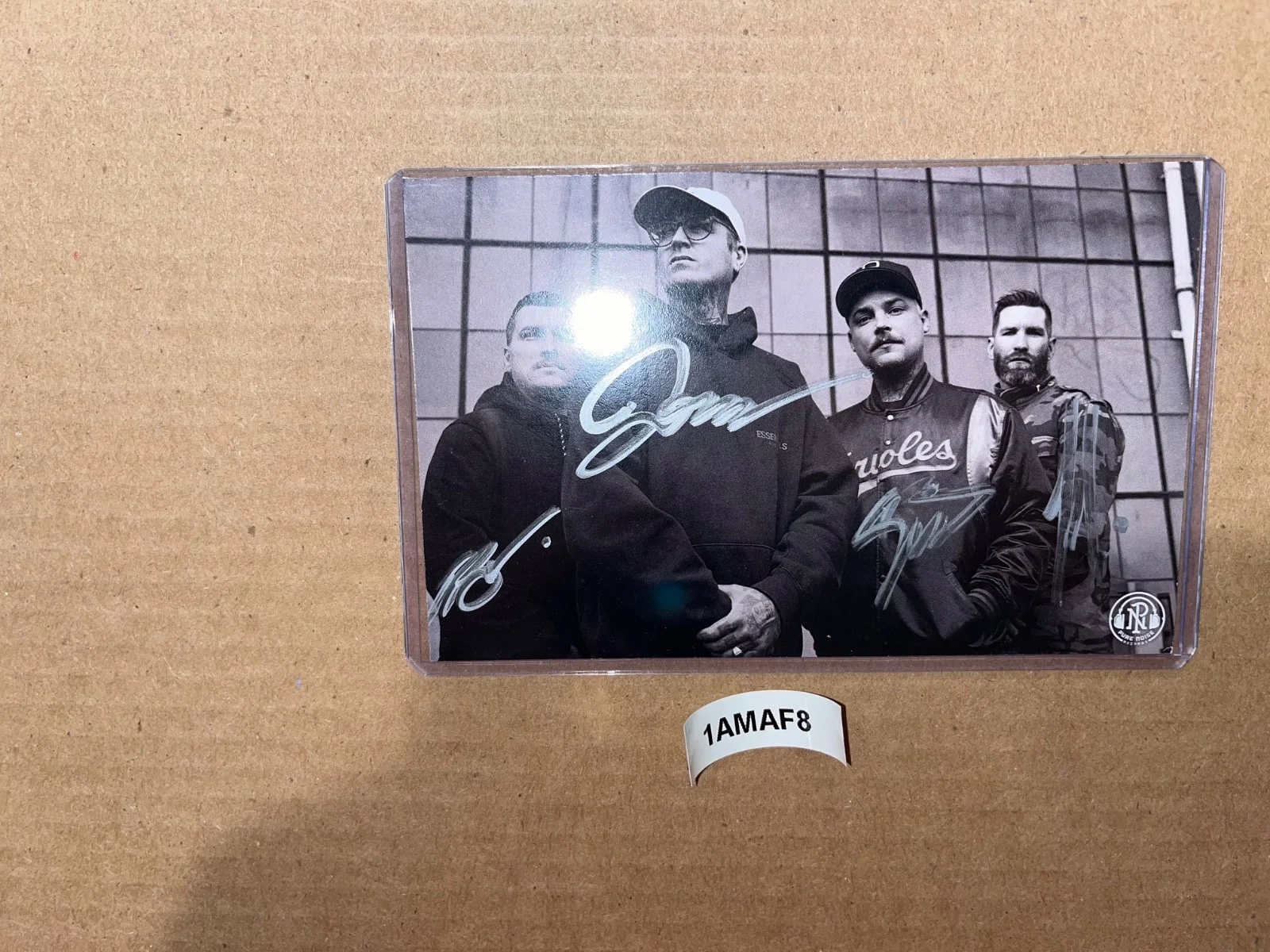 The Amity Affliction Signed Autographed CD Not Without My Ghosts Art Card, image 3