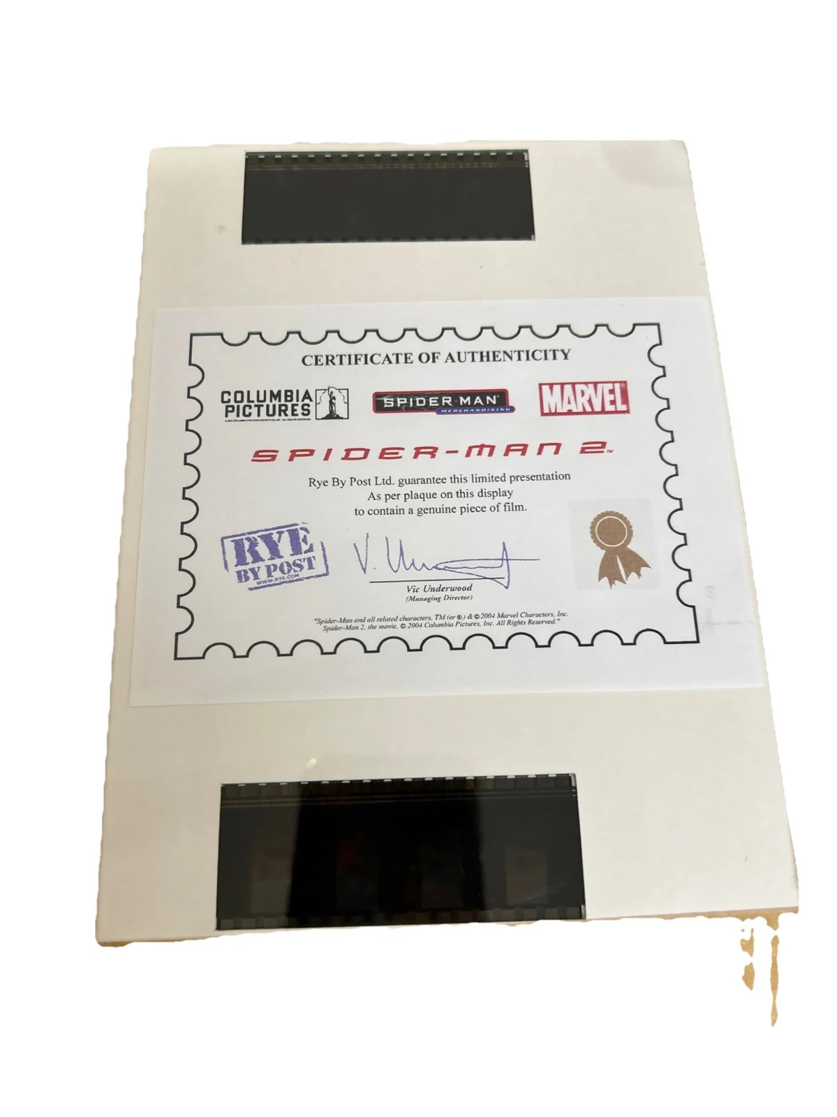 Spiderman 2 - Original Film Cells - 2004, Rye By Post (Blackley), image 2