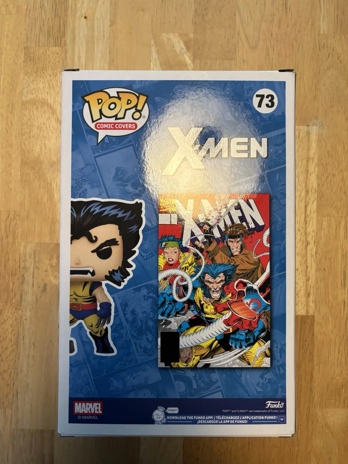 Hugh Jackman — Hugh Jackman Signed Autographed Wolverine Jumbo Comic Funko Pop JSA Coa #73 Read, image 3