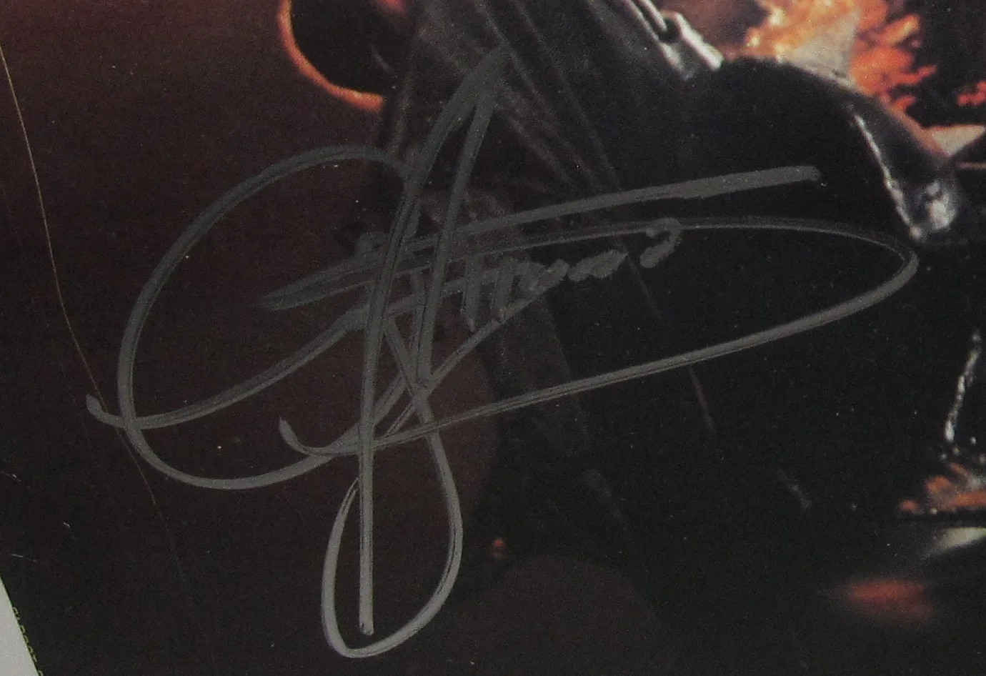 GENE SIMMONS SIGNED KISS SIMMONS METEOR ALBUM VINYL LIVE ROCK AUTOGRAPH JSA COA, изображение 2