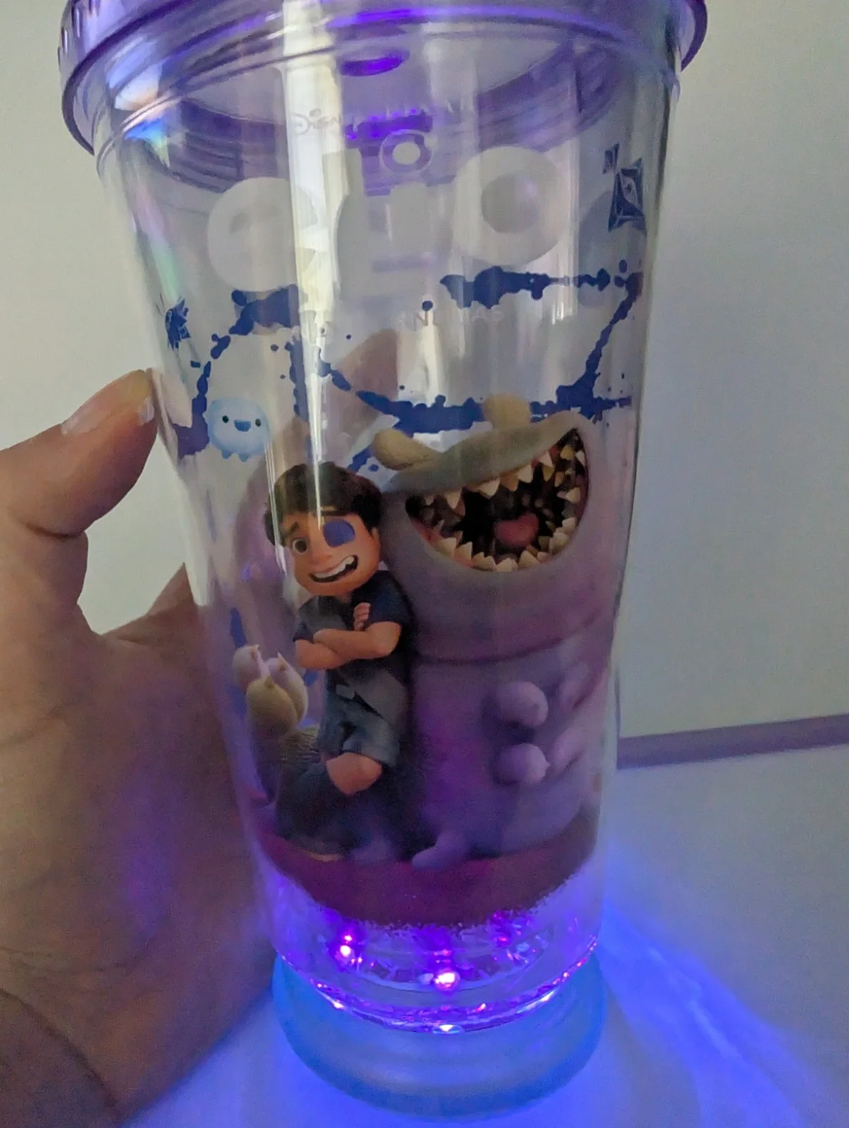 Disney Elio Odeon Cinema Cup Limited Edition Light Up With Straw Disney Movie, image 4