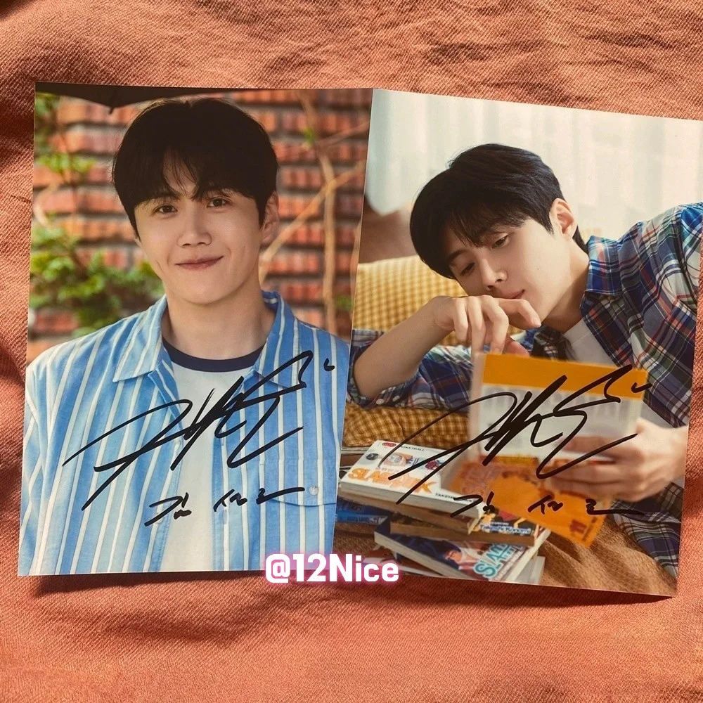 Can This Love Be Translated? Kim Seon Ho Autographed Photo K-POP 4*6 2026 #Nice, изображение 2