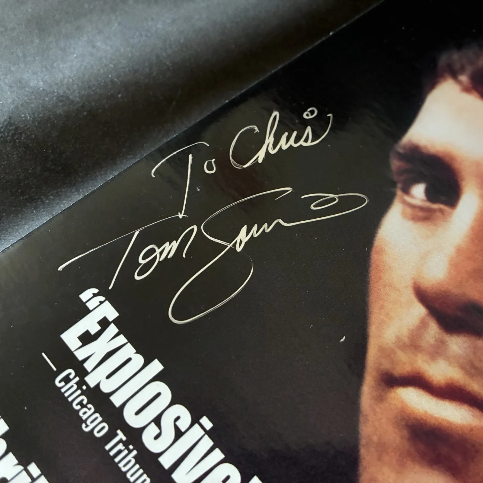 Tom Savini — SIGNED From Dusk Till Dawn 2-disc Letterbox Director's Cut Laserdisc AUTOGRAPHED, image 2