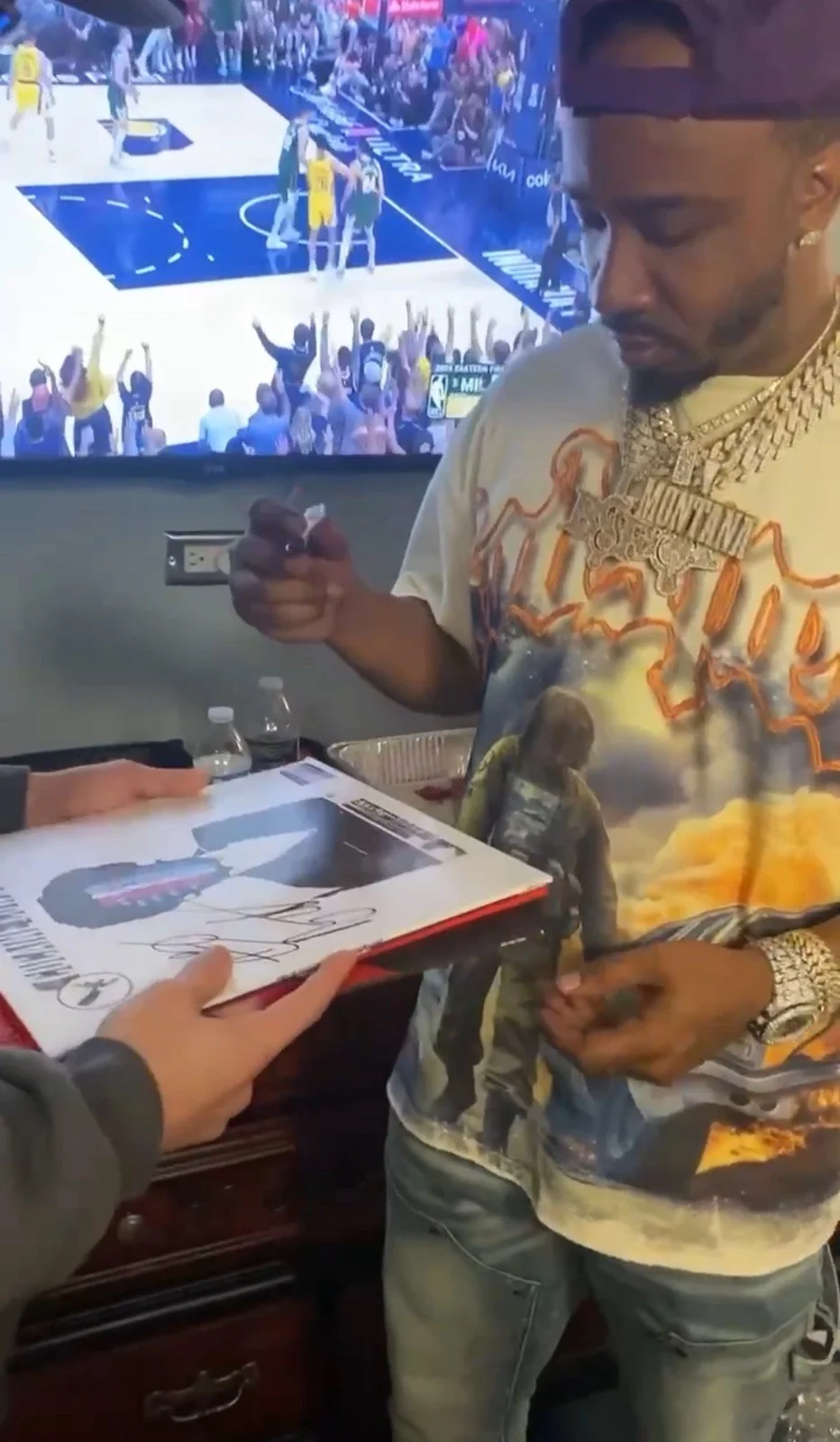 Benny The Butcher Signed Autographed Vinyl LP “Cocaine Cowboys” Photo Proof, изображение 2
