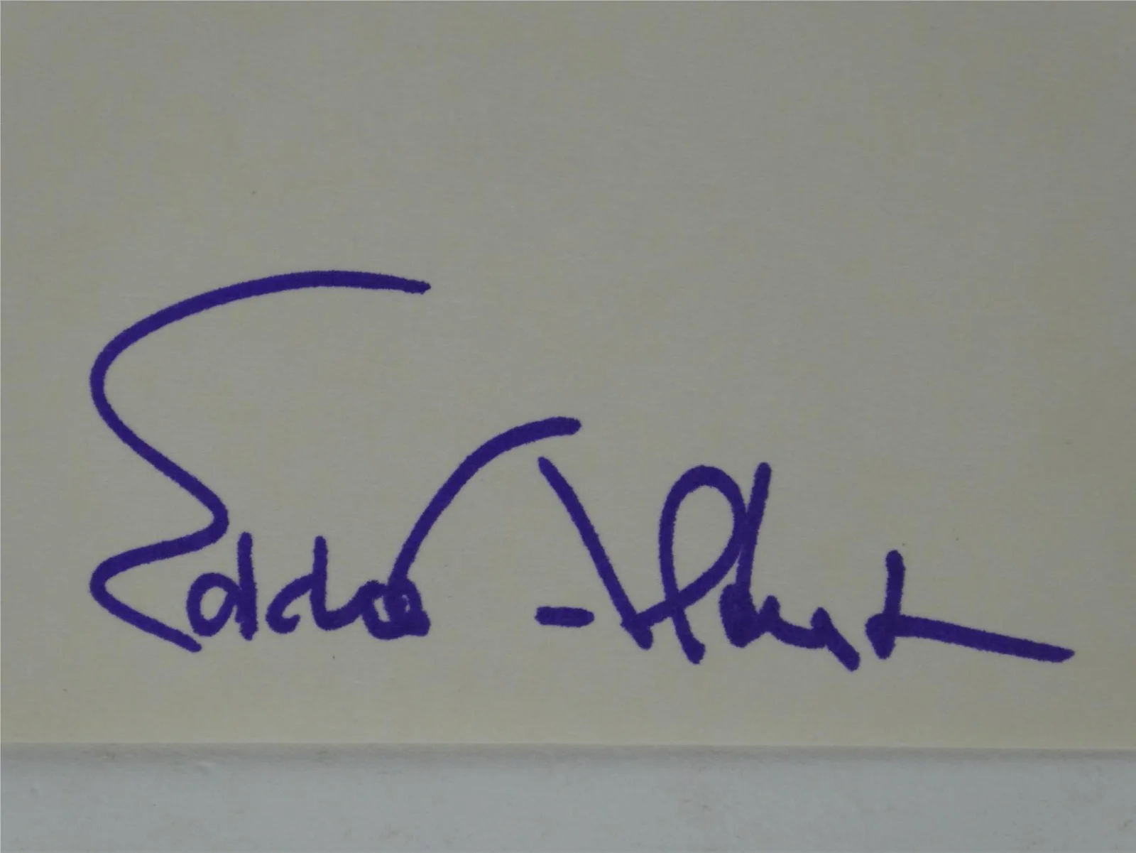 Eddie Albert — Eddie Albert Signed 3x5 Index Card Autographed Cut Green Acres Longest Yard, изображение 2