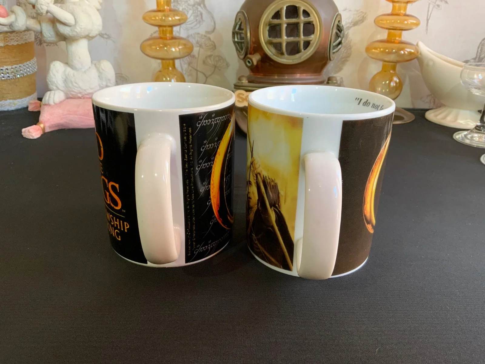 2 x Lord Of The Rings Mugs Fellowship of the Ring & Return of the King DOWNPACE, изображение 2