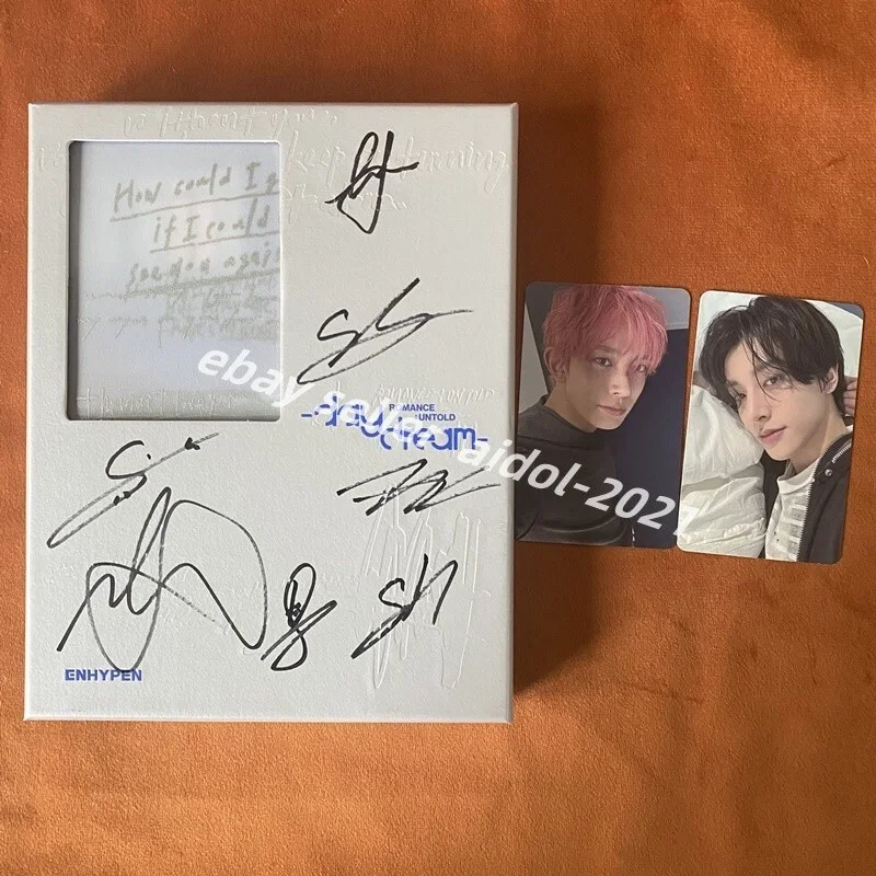 ENHYPEN 2nd Album Romance: Untold Daydream CD K-POP Official Autographed 2024, изображение 2