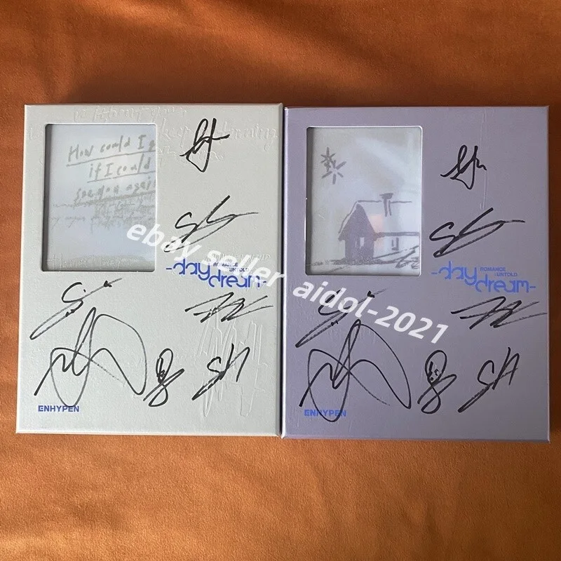 ENHYPEN 2nd Album Romance: Untold Daydream CD K-POP Official Autographed 2024, изображение 4