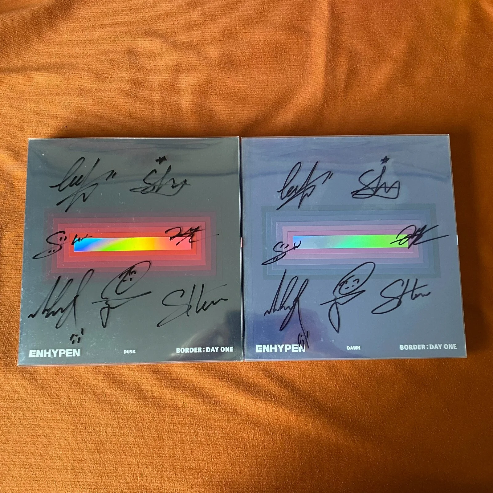 ENHYPEN Album BORDER: DAY ONE CD K-POP Official Autographed Signed Collection, image 3
