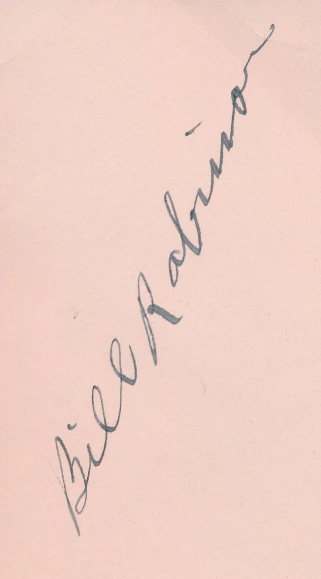 Bill Robinson - 1930's Signed Sheet w/ Quality 8x10 Print Photo - "Bojangles", изображение 3