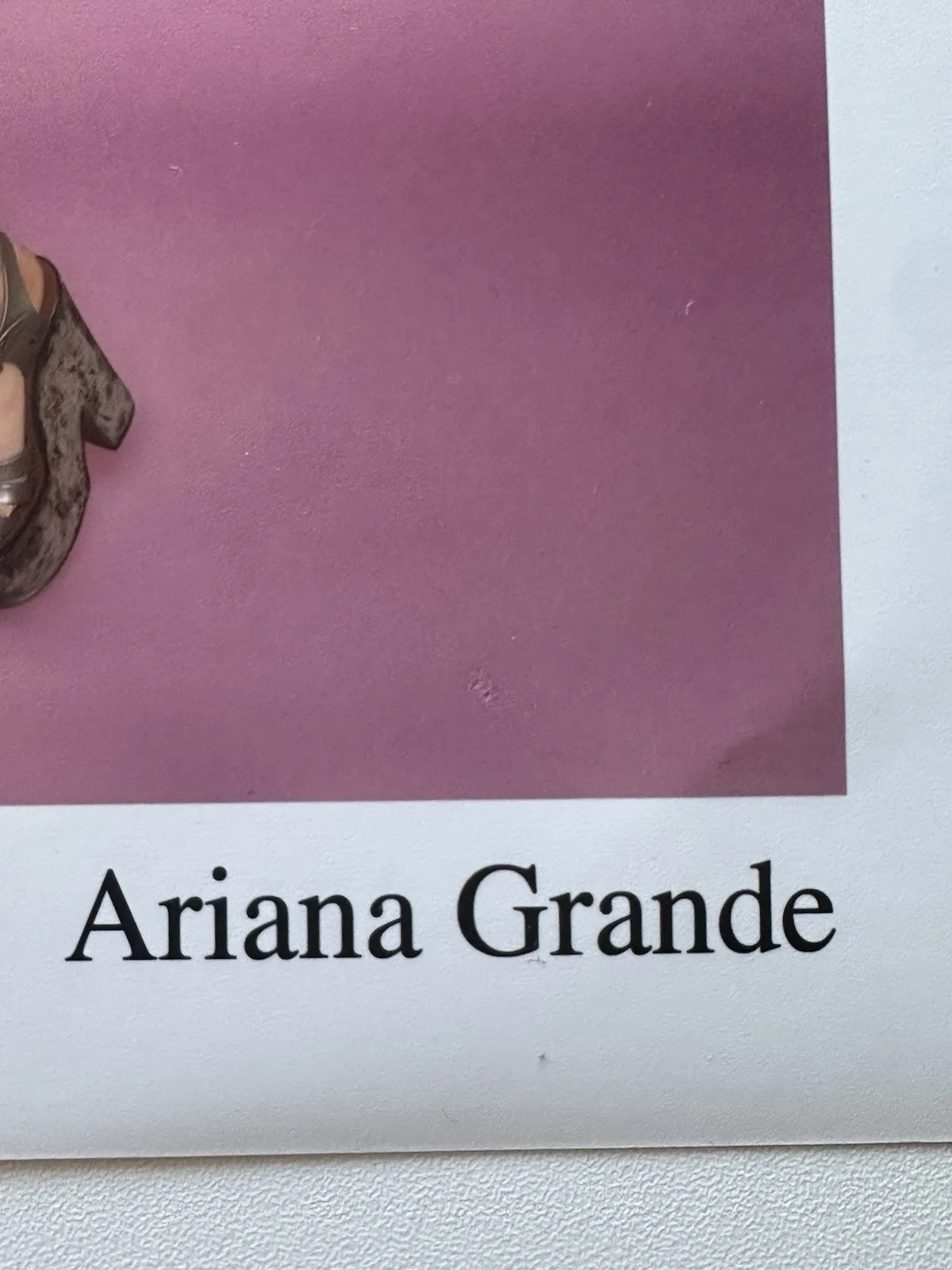 Ariana Grande early FULL SIG signed 8x10 photo JSA, изображение 2
