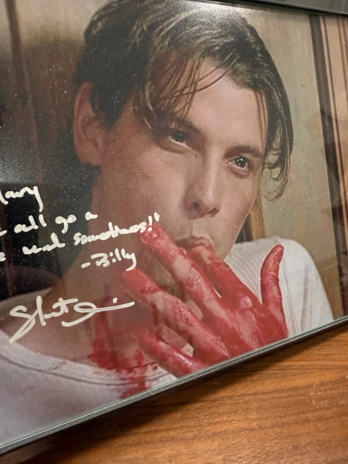 Skeet Ulrich Signed Scream Photo Billy Loomis Autograph Horror Movie, изображение 2