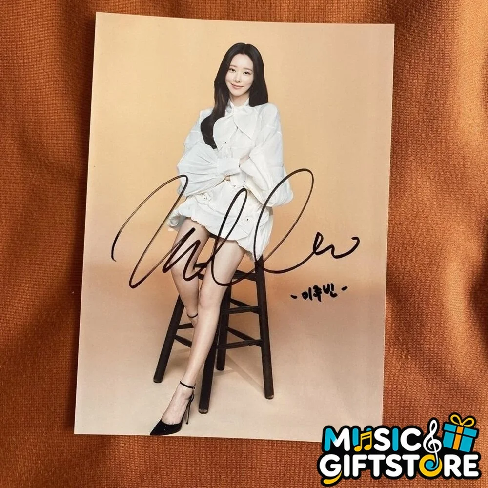 The Divorce Insurance Lee Dong Wook Lee Joo Bin Autographed Signed Photo K-POP D, изображение 3