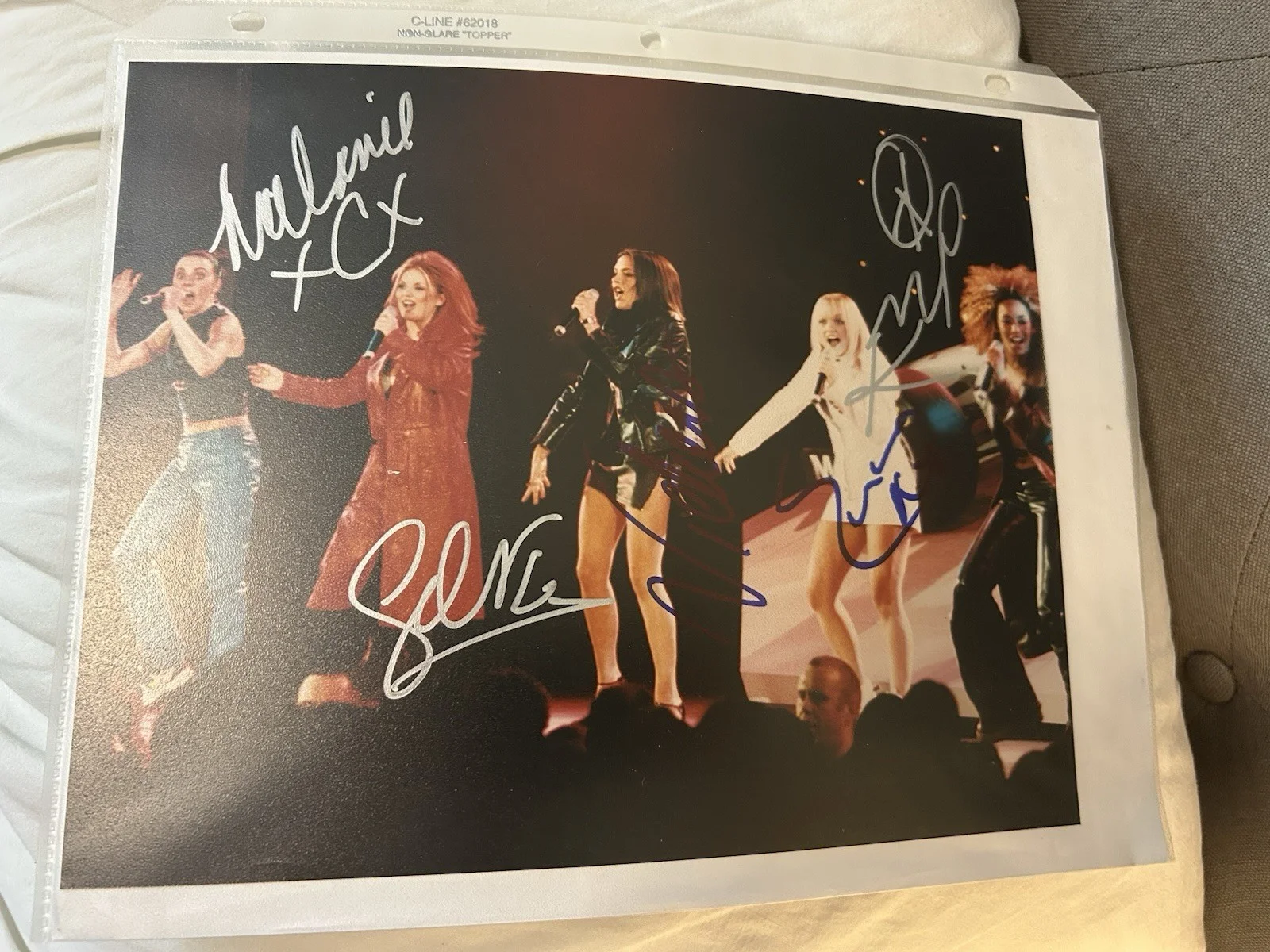 Spice Girls Authentic autographed 1998 photo 8x10 COA, изображение 3