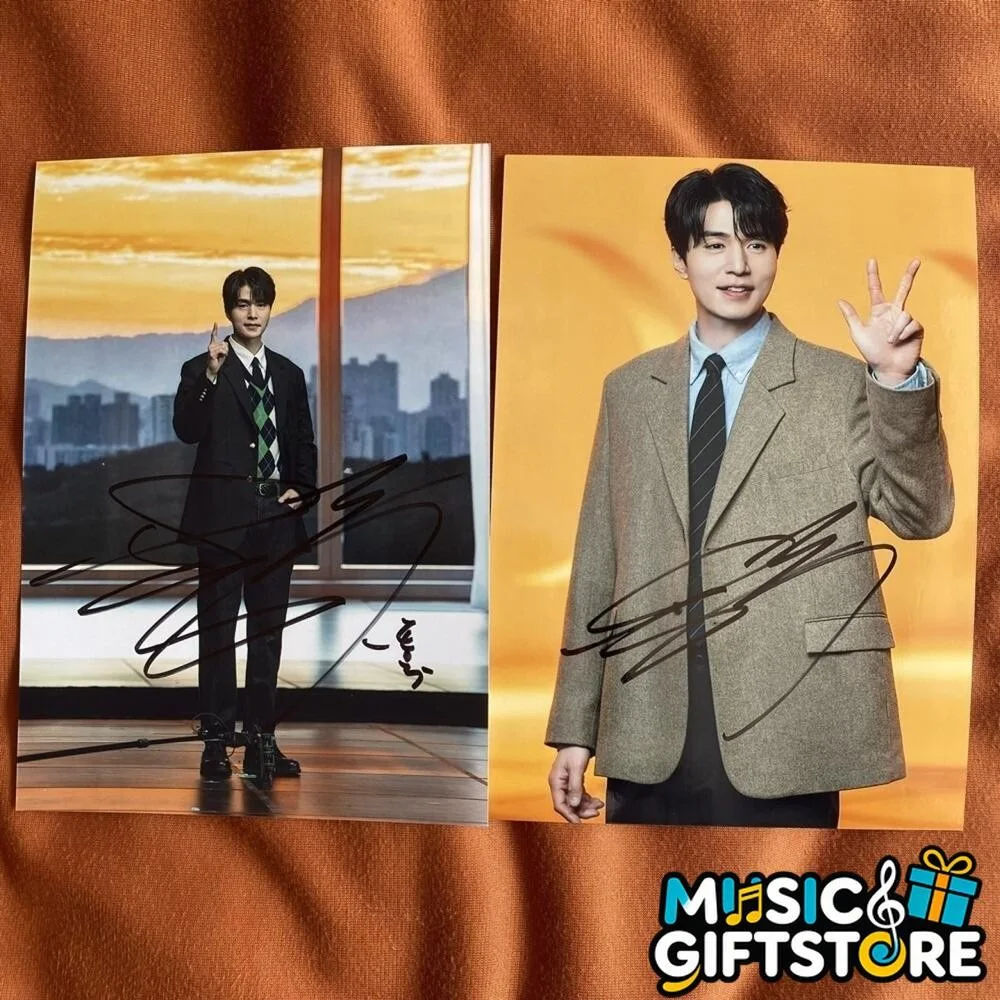The Divorce Insurance Lee Dong Wook Autographed Signed Photo K-POP 4*6 2025C #MU, изображение 2