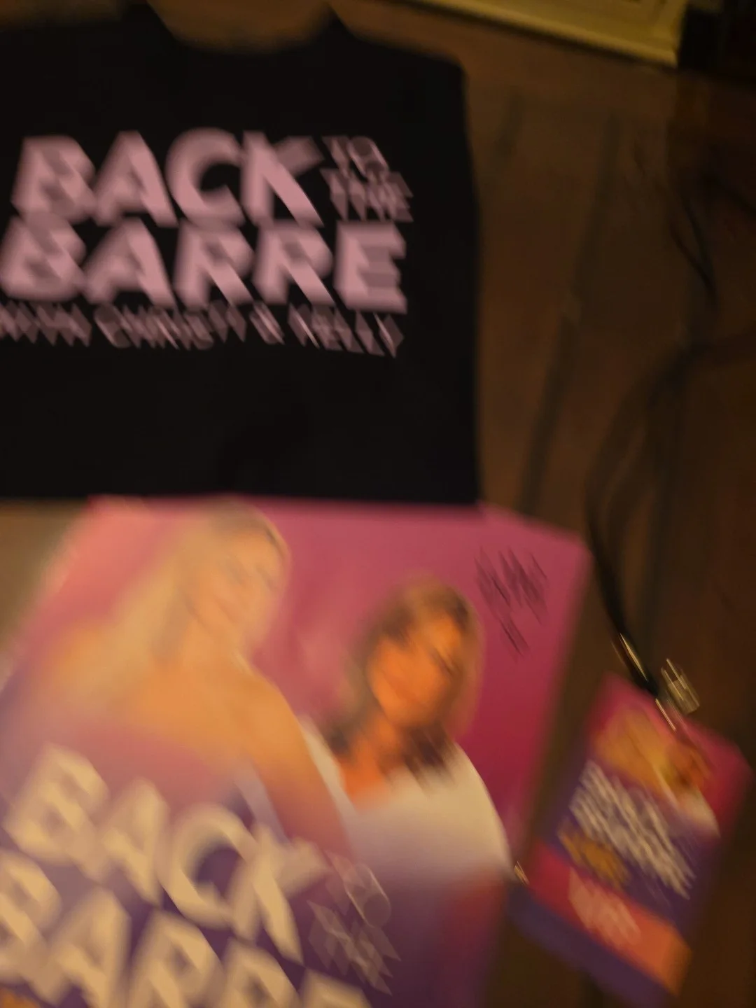 Back To The Barre Live With Christi And Kelly Signed VIP Merchandise Dance MOMS, изображение 3