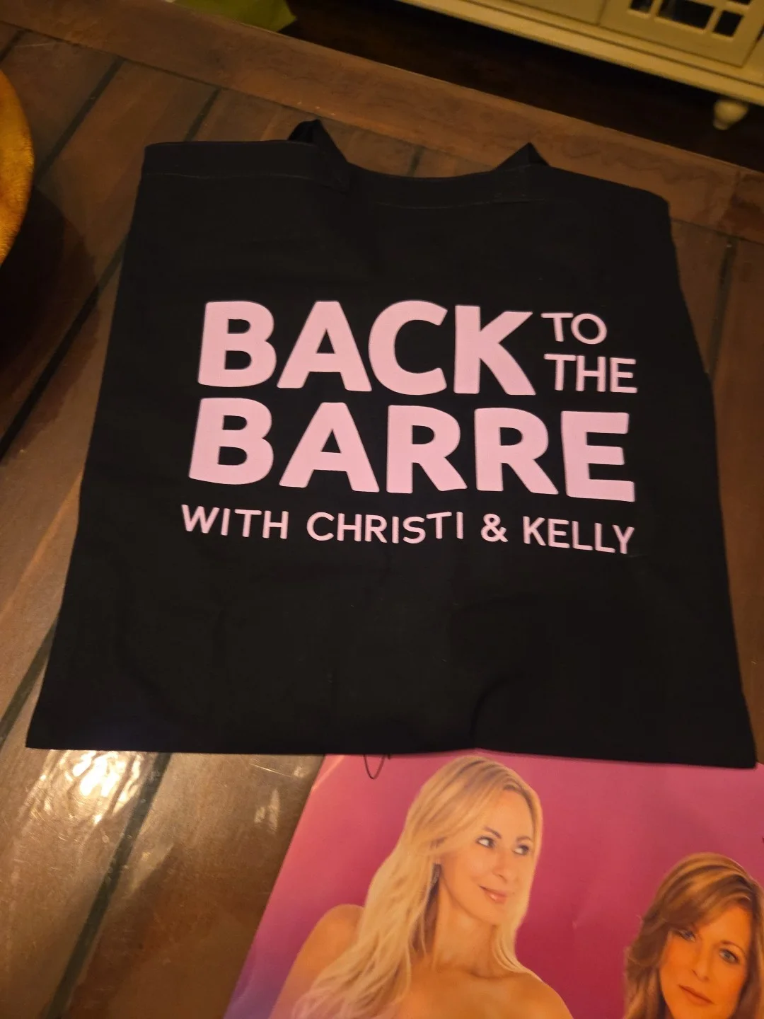 Back To The Barre Live With Christi And Kelly Signed VIP Merchandise Dance MOMS, изображение 4