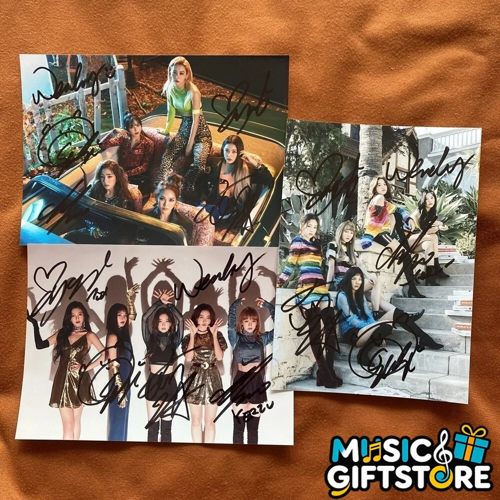 THE PERFECT RED VELVET Autographed Signed Photo 4*6 inches COLLECTION 2018C #MUG, изображение 2