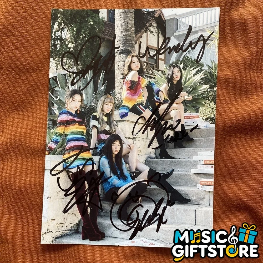 THE PERFECT RED VELVET Autographed Signed Photo 4*6 inches COLLECTION 2018C #MUG, изображение 4