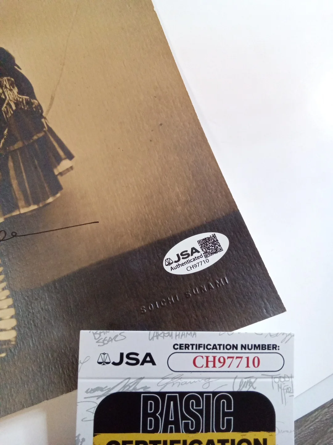 Agnes De Mille Signed 7.25x9.5 Photo Soichi Sunami Dance Photographer JSA, изображение 4