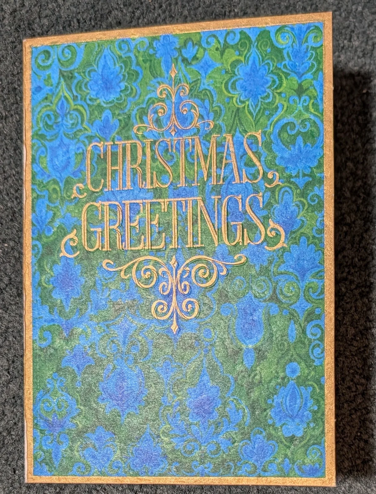 Ray Harryhausen — FILM EFFECTS animator RAY HARRYHAUSEN typed & AUTOGRAPHED 4x6 CHRISTMAS CARD!, изображение 2