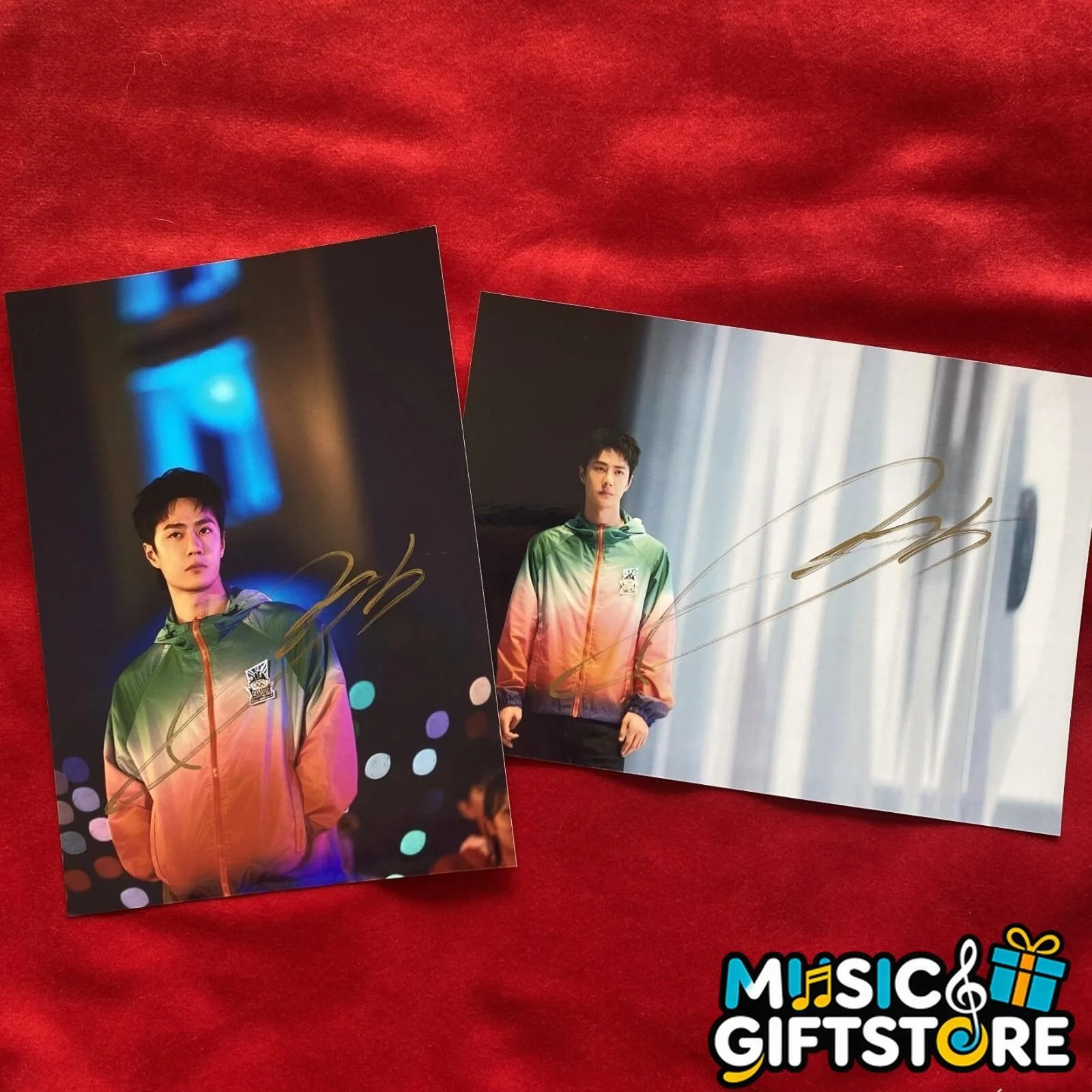 WANG YIBO YI BO PHOTO CARD PICTURE SIGNED AUTOGRAPHED COLLECTION 4*6 2025B #MUGS, изображение 2