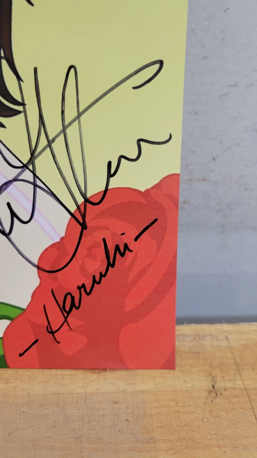 Caitlin Glass — Caitlin Glass Autographed 8"x10" Haruhi Print, Ouran High School Host Club, изображение 4