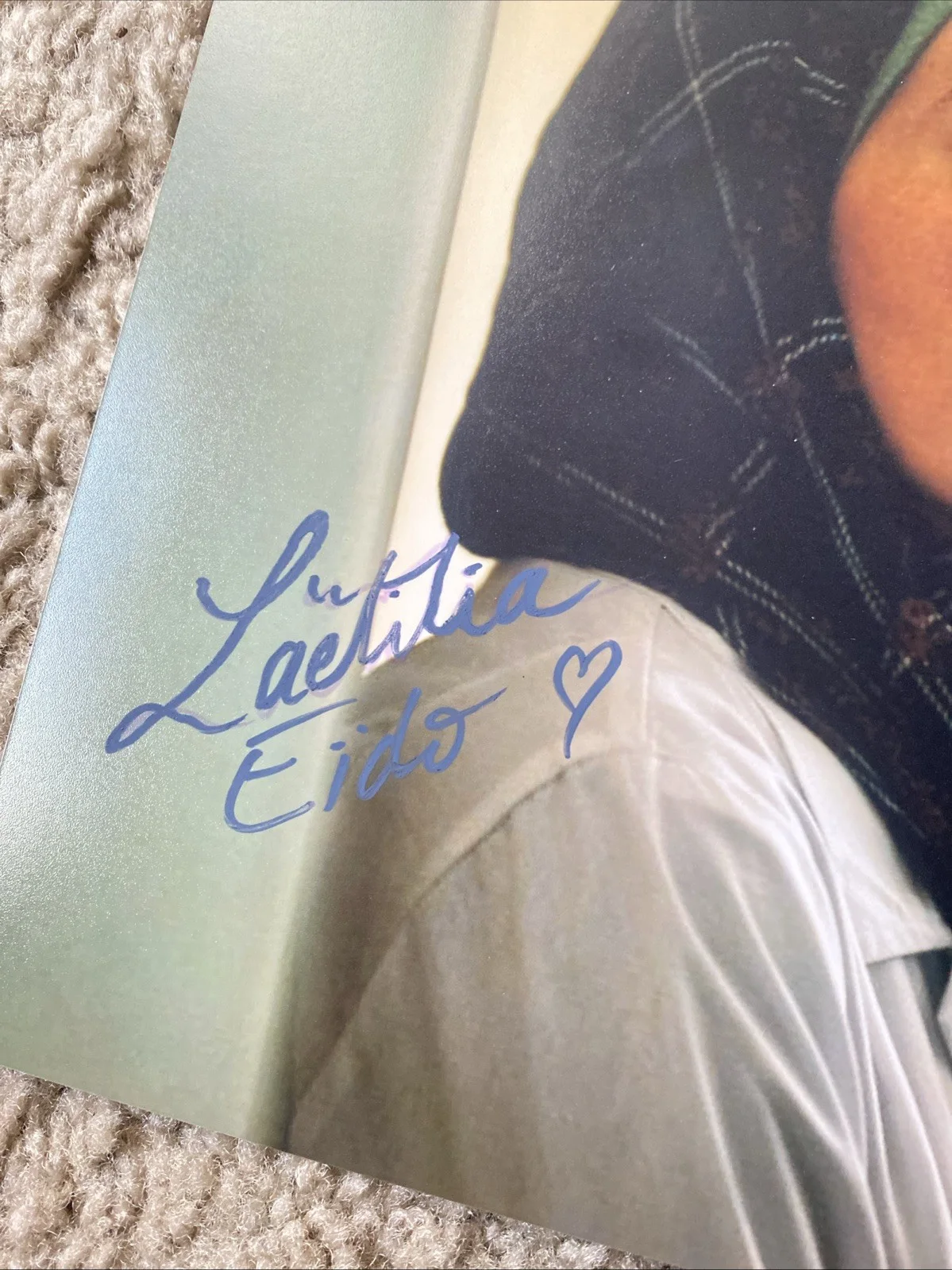 Laetitia Eido Signed Autographed 8x10 Photo Beckett BAS, image 2