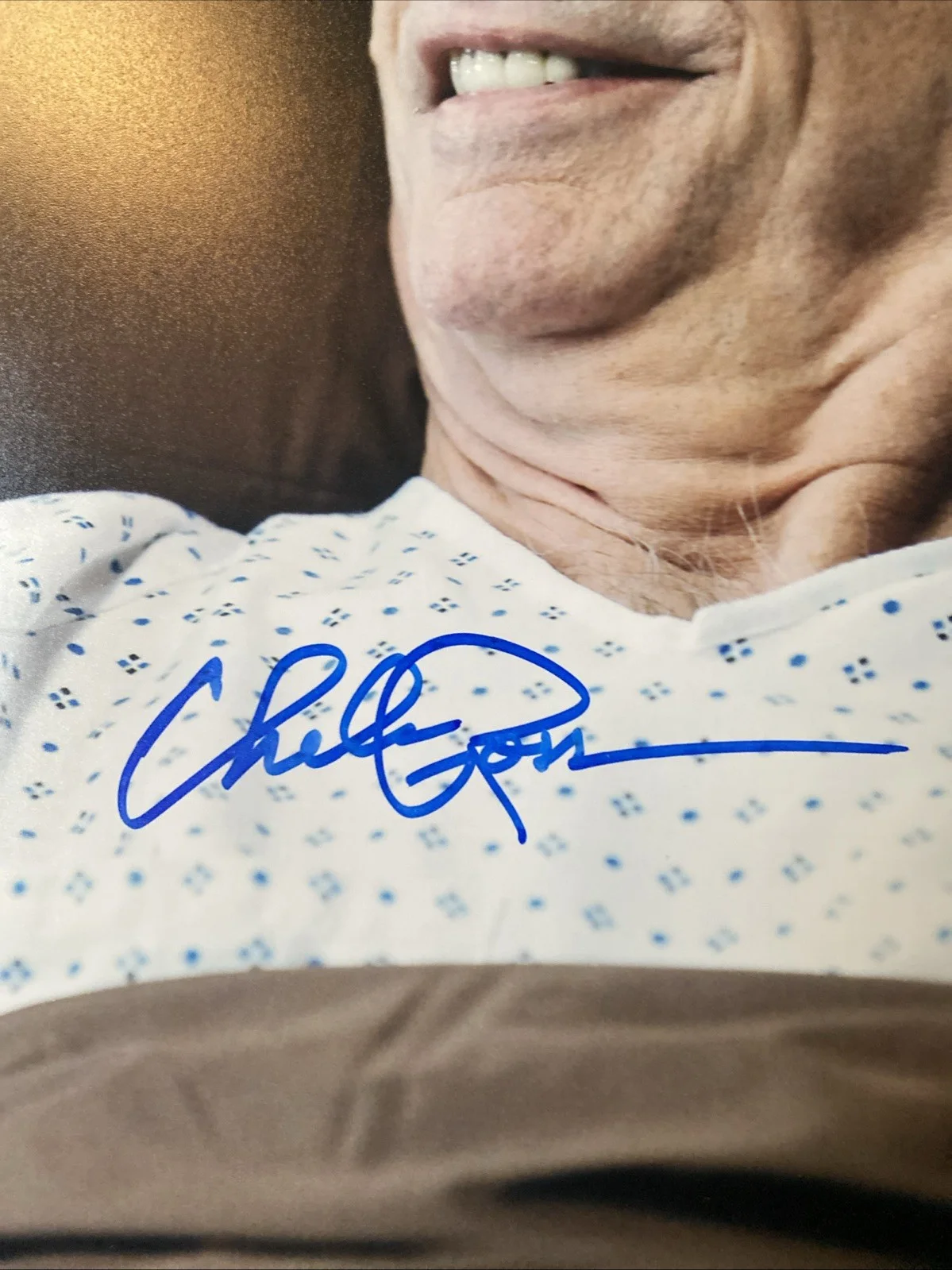 Chelcie Ross Major League Eddie Ed Harris Signed 8x10 Photo Beckett BAS COA, изображение 2