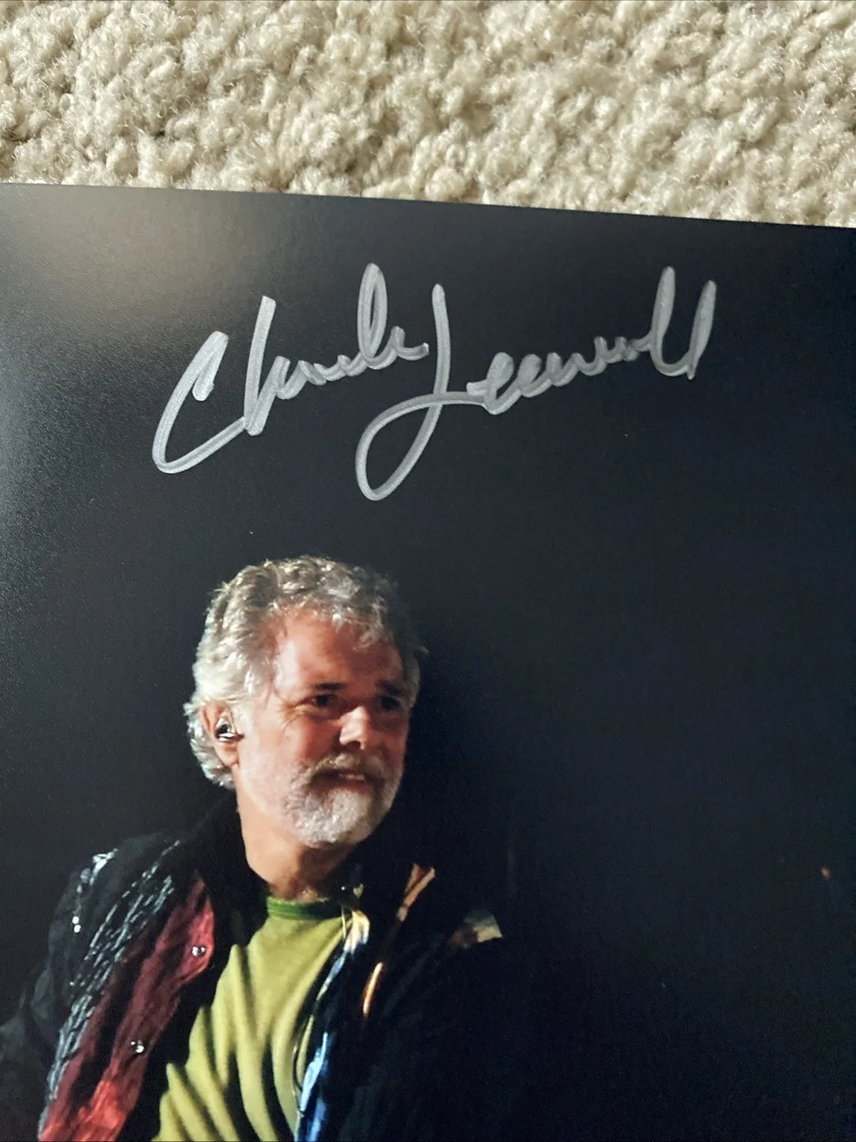 Chuck Leavell The Rolling Stones Signed Autographed 8x10 Photo Beckett BAS, изображение 2