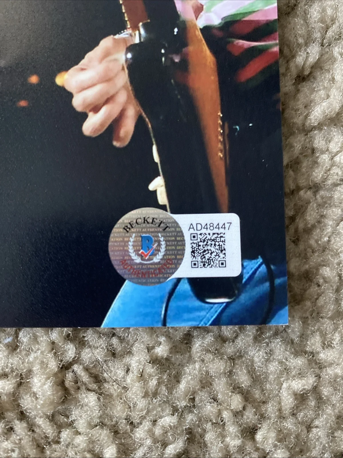 Chuck Leavell The Rolling Stones Signed Autographed 8x10 Photo Beckett BAS, изображение 3