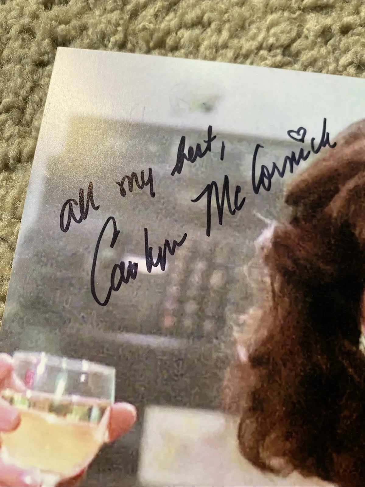 Carolyn McCormick Law & Order Signed 8x10 Photo Beckett BAS, image 2